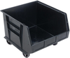 Recycled Ultra Hang & Stack Bin, Black; Bin Colour Quantum Storage - 42AC6036 - Newark, An Avnet Company
