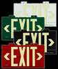 Glo Brite® Exit Sign (S50) - 70- - Traffic Safety Warehouse