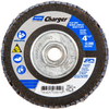 Norton Charger ZA Coarse Arbor Thread Fiberglass Flat Flap Disc -- 63642503510 - Image