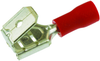 Terminal, Piggyback, 0.25In, Crimp, Red; Product Range Multicomp Pro - 34P2234 - Newark, An Avnet Company