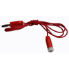 Banana Socket to Banana Plug, 22 AWG PVC Test Lead - 9108 - E-Z-HOOK, a division of Tektest, Inc.