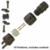 Circular Connector Assemblies - MS3126F-12-10S-ND - DigiKey