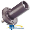 Leviton 22 Series 690Amp Male Ball Nose Panel Receptacle -- 22R21 - Image