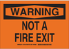 Fire Safety Sign - 127366 - Brady Corporation