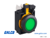IDEC Pilot Lights - CW1P-2EQ4Y - Galco Industrial Electronics