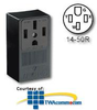 Leviton 125/250V Surface Mount Receptacle - 55050 - TelephoneStuff.com