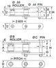 Part # 28601, US278R CHAIN - PLAIN - U.S. Tsubaki Power Transmission, LLC