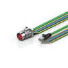 ZK7314-BW00-Axxx | B23, ENP cable, PUR, 5 G 4.0 mm² + (1 x 4 x AWG22), drag-chain suitable, key 1 (2 x 24 V DC + PE) -  - Beckhoff Automation LLC