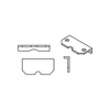 Powerpole ® Pak Connectors Flexible Conduit Clamp & Hardware Pak - 110G10 - Anderson Power Products