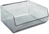 Mesh Stack & Hang Bin, Chrome; Bin Colour Quantum Storage - 42AC5571 - Newark, An Avnet Company