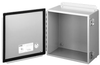Junction Box W/ Hinged Cover, Steel, Gry; Enclosure Type Nvent Hoffman - 96F4673 - Newark, An Avnet Company