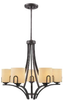 9363-5 GMT Mid. Chandeliers-Glass Up - 376484 - Capital Lighting, Inc.