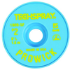 Techspray Pro Wick #2 Yellow Rosin Flux Coating Desoldering Braid 1809-5F - 5 ft Length - 0.055 in Diameter - Rosin Flux Core - 1809-5F - R. S. Hughes Company, Inc.