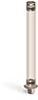 Vented Straight Nylon Liquid Level Gage, 5 1/2” Sight Opening, 1/4” Male NPT Mounting Thread - B3641-40516BA2W - Oil-Rite Corp.