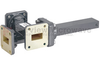 20 dB WR-75 Waveguide Crossguide 3 Port Coupler with Square Cover Flange from 10 GHz to 15 GHz in Bronze - FMWCT1016 - Fairview Microwave Inc.