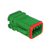 Rectangular Connector Housings - 889-AT06-08SC-OMRDGRN-ND - DigiKey