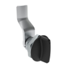 Quarter-Turn Cam Latch, Short wing, 26mm  Grip, Not Sealed, Zinc Alloy, Powder Coat, Black - E5-1-115-140 - Southco
