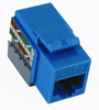 Connector, Data Jack, 8P8C, Idc, Blue; Modular Connector Type Datacomm Electronics - 52T9147 - Newark, An Avnet Company