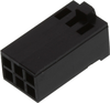 Wire-To-Board Connector, Ampmodu Mod Iv Series, Crimp, Receptacle, 6, 2.54 Mm, Gold Plated Contacts Rohs Compliant Amp Te Connectivity - 19J6727 - Newark, An Avnet Company