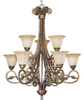 P4203-91C Mid. Chandeliers-Glass Up - 762347 - Capital Lighting, Inc.