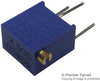 Trimmer, Pot, 25K, 12Turn, Th; Trimpot Type Bourns - 06X8901 - Newark, An Avnet Company