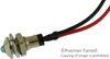 Panel Mount Indicator, Led, 8Mm, Green, 2.1V; Led Color Bivar - 06W0053 - Newark, An Avnet Company