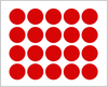 Label, Paper, Red, 25Mm; Label Type Multicomp Pro - 47AK1618 - Newark, An Avnet Company