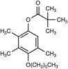 1-O-Hexyl-4-pivaloyl-2,3,5-trimethylhydroquinone - 10642 - Medical Isotopes, Inc.
