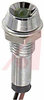 Indicator,Pnl-Mnt;LED, Panel Front Mount, T-1, Green, 24 Volt, 6 Inch Wire Leads - 70015604 - Allied Electronics, Inc.