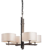 Mid. Chandeliers-Drum Shades - 387166 - Light Center (The)