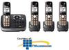Panasonic Expandable DECT 6.0 PLUS Digital Cordless Phone.. -- KX-TG6544B