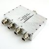 4 Way Power Divider N Connectors From 800 MHz to 2.5 GHz Rated at 10 Watts -- SMP8755 - Image