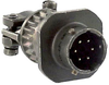 Circular Connector Receptacle, Size 10, 6 Position, Cable; Product Range Amphenol - 41M1115 - Newark, An Avnet Company