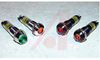 INDICATOR, 9MM LED PANEL MOUNT, BRIGHT CHROME HOUSING, 24VDC, RED - 70081919 - Allied Electronics, Inc.