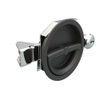 Flush Cam Latch, Medium Size, Turn Counterclockwise to Latch / Lock, Single or Three - Point Latching, Bail Handle Style, Powder Coat, Black - 01-43-15 - Southco