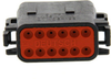 Rectangular Connectors, Heavy Duty - DTM Series - DTM06-3S-E004 - LADD Distribution