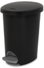 Sterilite Step-On Wastebasket - 12710 - U.S. Plastic Corporation