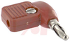 Banana Plug; Plug; Red; Beryllium Copper; 27/64 in.; 0.18 in. - 70210020 - Allied Electronics, Inc.