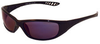 Jackson Safety Hellraiser V40 Polycarbonate Standard Safety Glasses Blue Mirror Lens - Black Frame - Wrap Around Frame - 761445-02230 - 761445-02230 - R. S. Hughes Company, Inc.