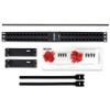 AX105359-CAT 5E Angled Patch Panel, 48 Port, 1U -- CAT 5E Angled PP 48 1U