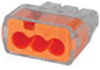 In-Sure Push-In Wire Connector, 12 AWG,3-Port - 70223592 - Allied Electronics, Inc.