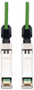 SFP+ 10Gbase-CU Passive Twinax Copper Cable, SFP-H10GB-CU5M Compatible, Green, 5M (16-ft.) -- N280-05M-GN