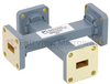 20 dB WR-34 Waveguide Crossguide Coupler with UG-1530/U Square Cover Flange from 22 GHz to 33 GHz in Copper Alloy -- FMWCP1035 - Image