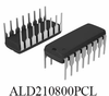 PRECISION N-CHANNEL EPAD® MOSFET ARRAY QUAD HIGH DRIVE ZERO THRESHOLD MATCHED PAIR - ALD210800PCL - Advanced Linear Devices, Inc.