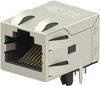 Rj45 Connector, Jack, 8P8C, 1Port, Th; Modular Connector Type Amp - Te Connectivity - 25AC3664 - Newark, An Avnet Company