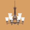 Mid. Chandeliers-Glass Up - 657134 - Capital Lighting, Inc.