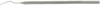 Excelta Three Star Single-Ended Curved Stainless Steel Probe 330C - 6 in Length - 10 mil Thick - EXCELTA 330C - R. S. Hughes Company, Inc.