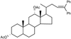 3,12-Diacetoxy-bis-nor-cholanyldiphenylethylene -- 9084 - Image
