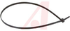 Tie, Cable; Black; 14-1/2 in. (Approx.); 0.15 in. (Approx.); 4 in. (Max.) - 70163663 - Allied Electronics, Inc.