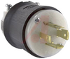 Electrical Plug; 20 A; 250 VAC; 0.35 to1.15 in.; Nylon; Nylon; Steel; Brass - 70116414 - Allied Electronics, Inc.